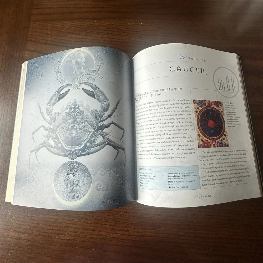 The Secret Language of Astrology by Roy Gillett Illustrated‎ Glossary Book